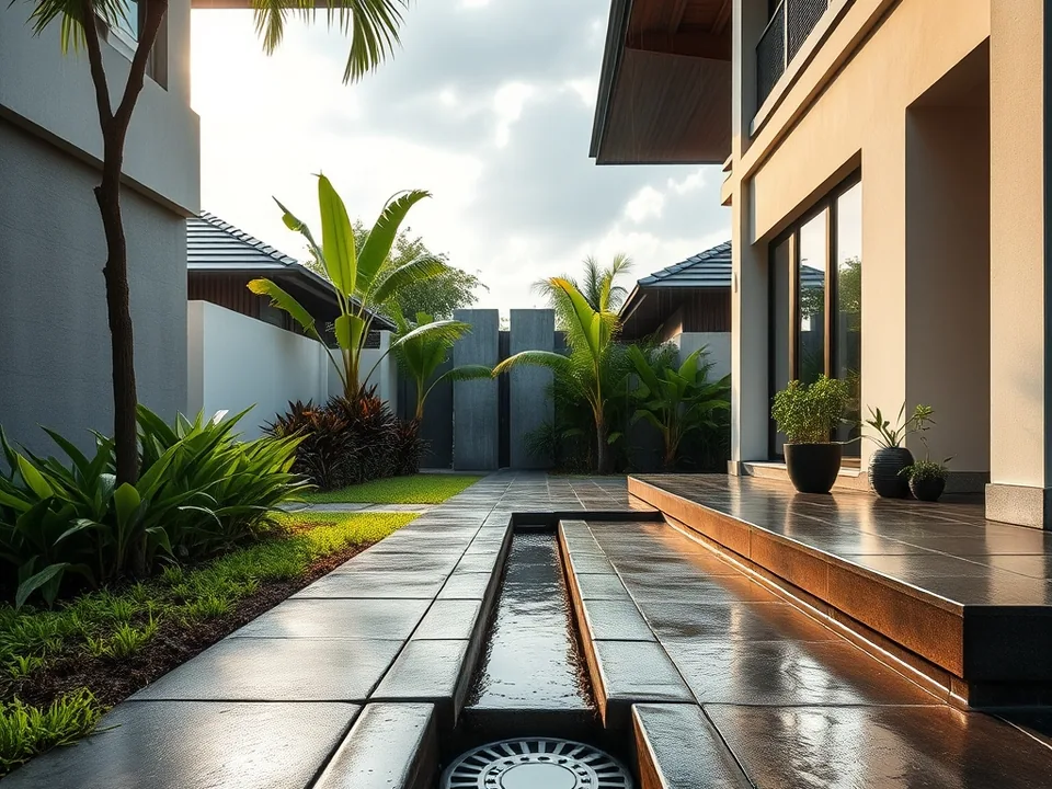 Contoh area inspeksi Drainase & Lingkungan